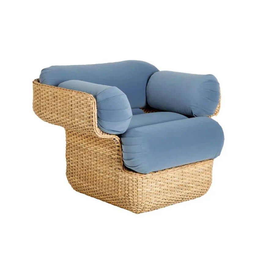 Basket Lounge Chair by Gubi