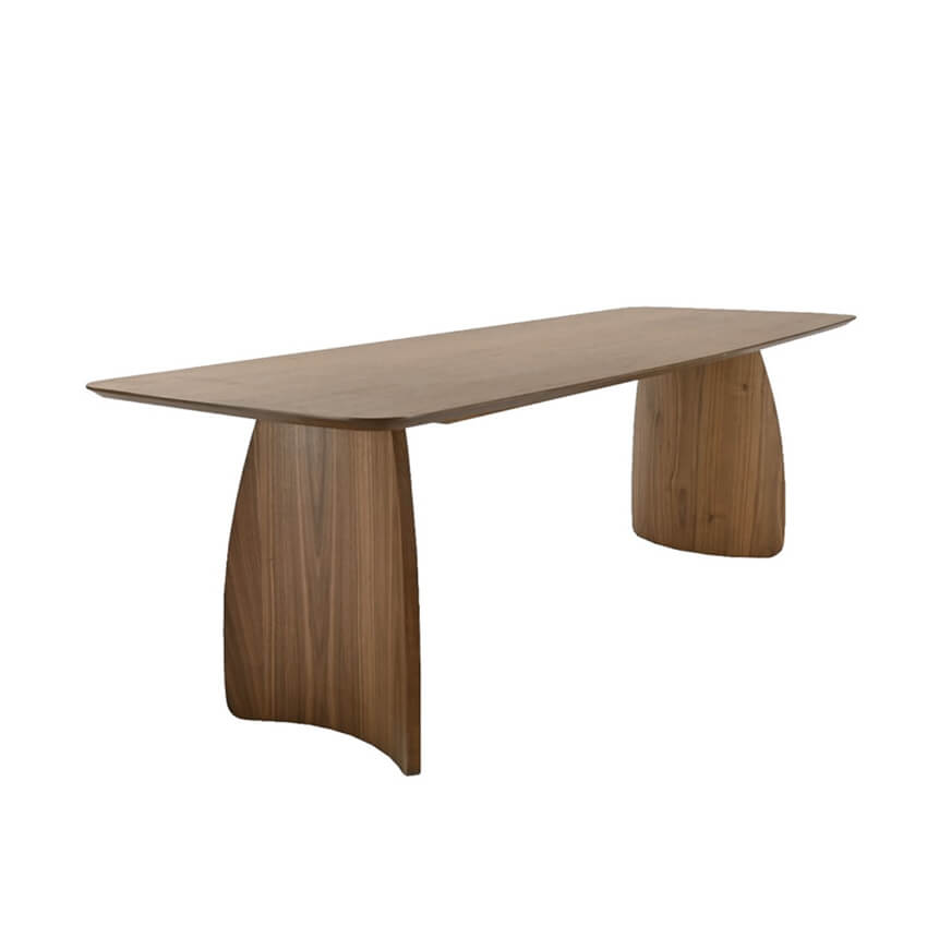 Leona Walnut Curved Leg product