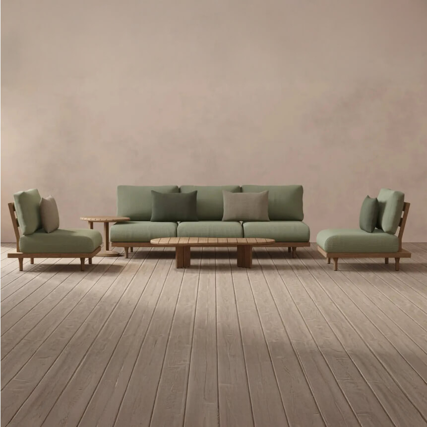 Florida 6 Piece Angled Rattan