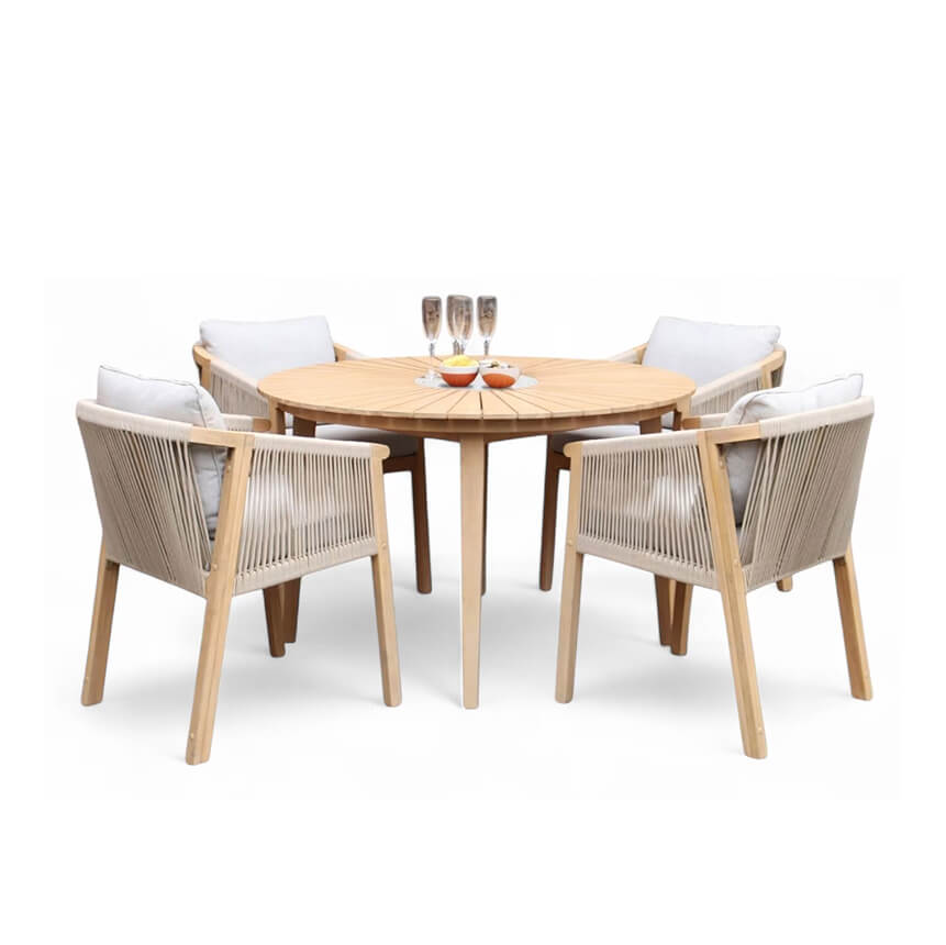 Roma 4 Seater Dining Set