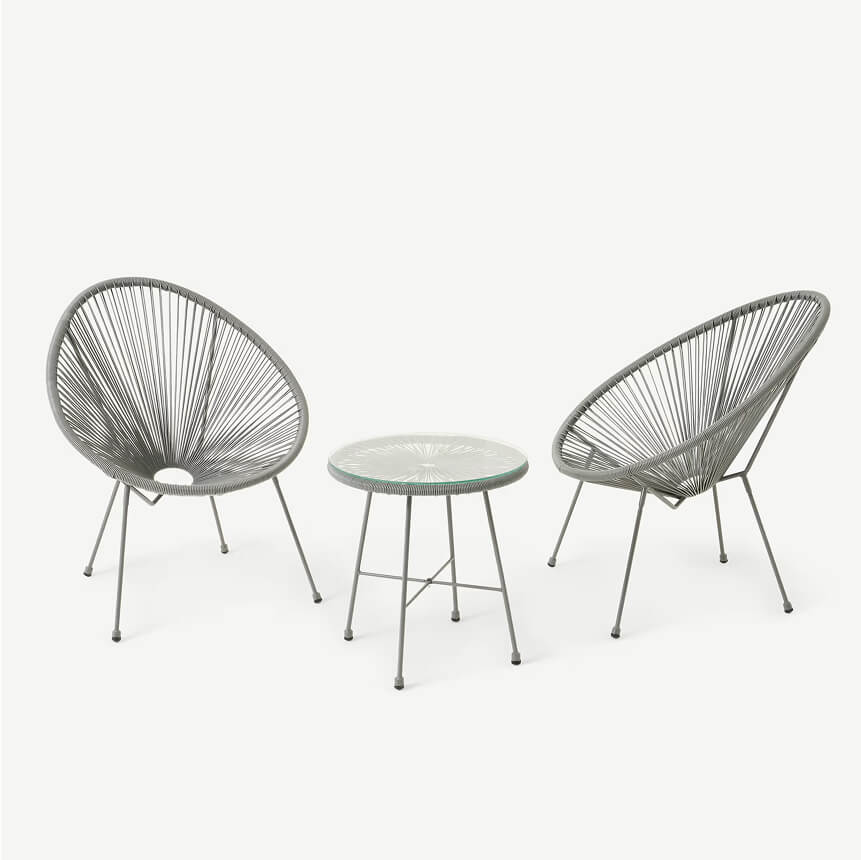 Monaco Rattan Bistro Table and