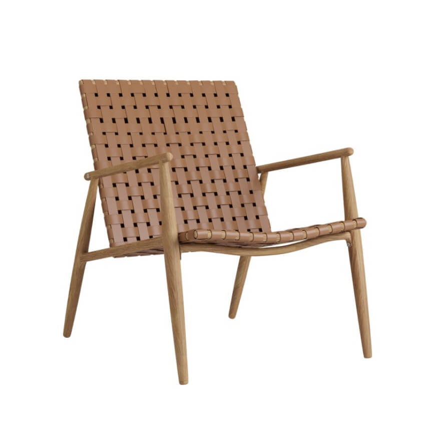 Bistro Set with Leather Look