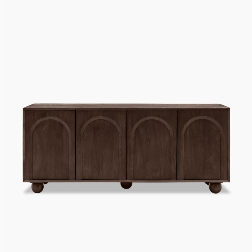 asher large wooden sideboard