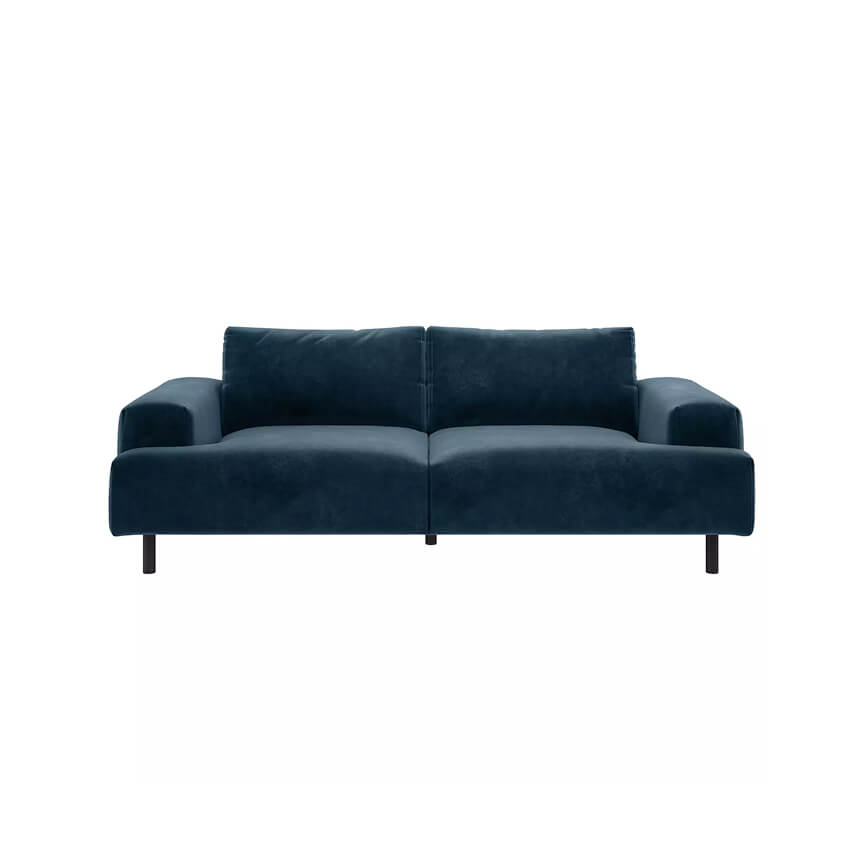 Julien Velvet 3 Seater Sofa