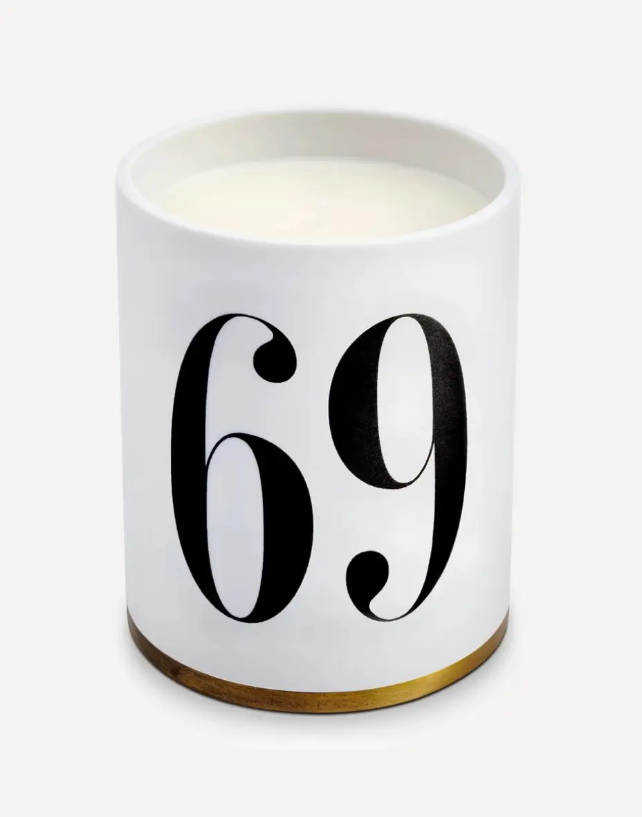 Oh mon dieu No. 69 candle