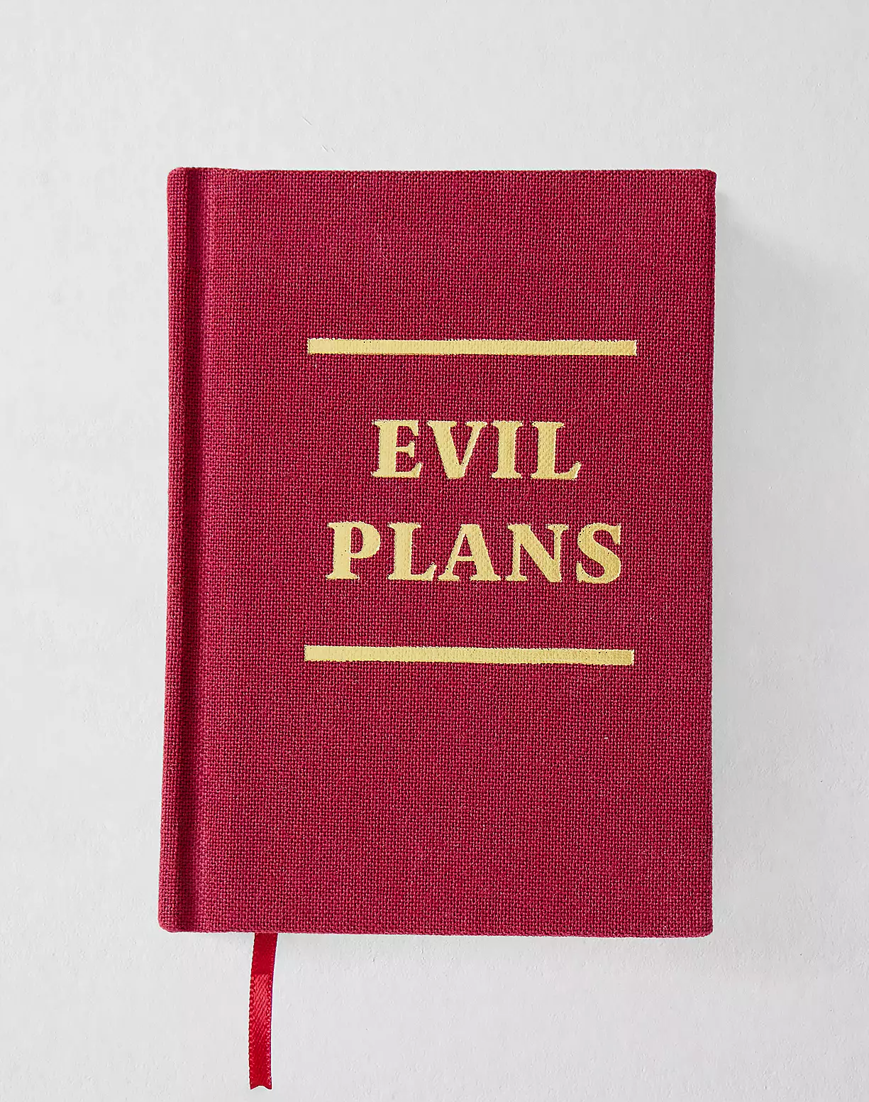 Evil Plans Mini Notebook