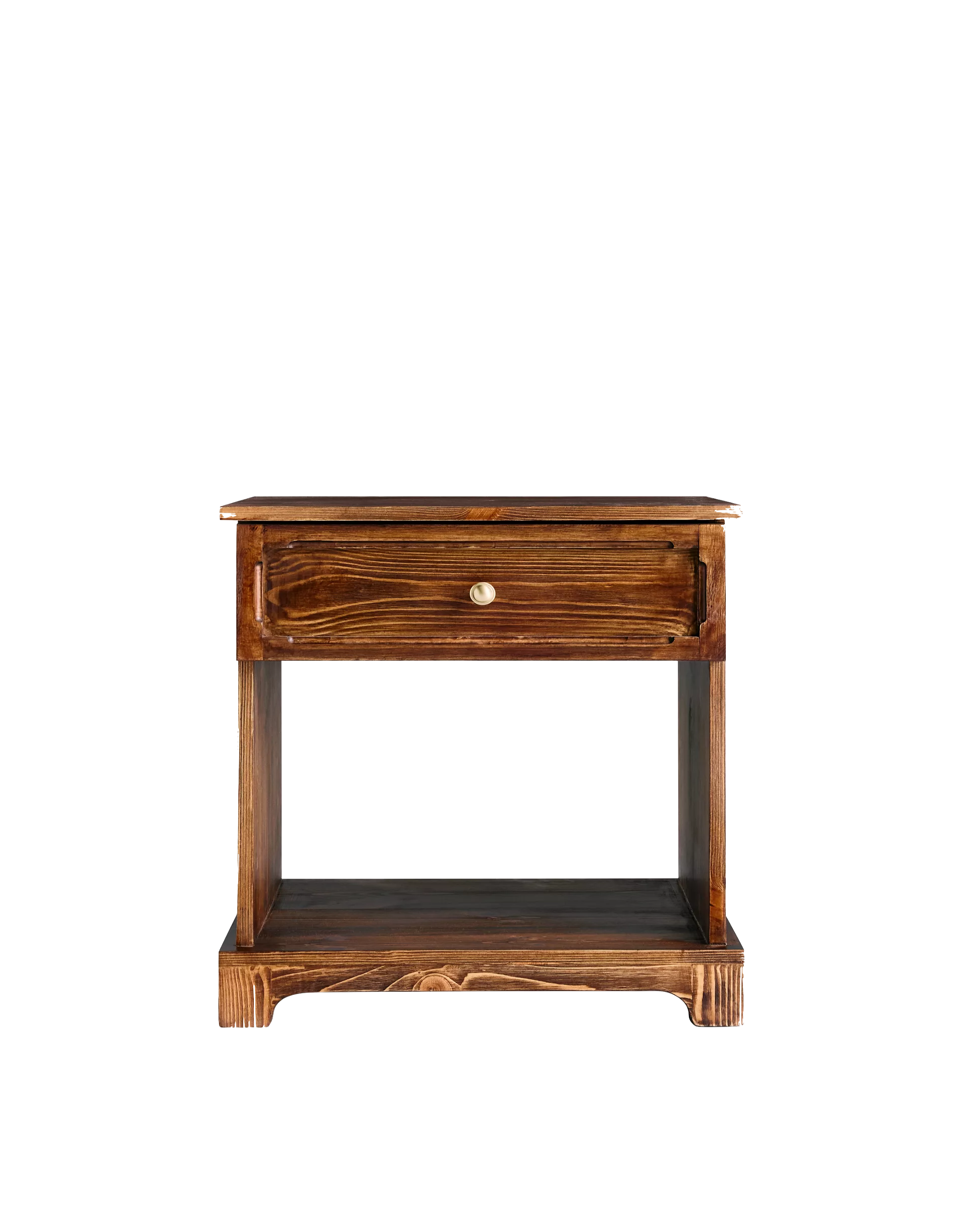 Anthropologie Whitney Wood Side Table