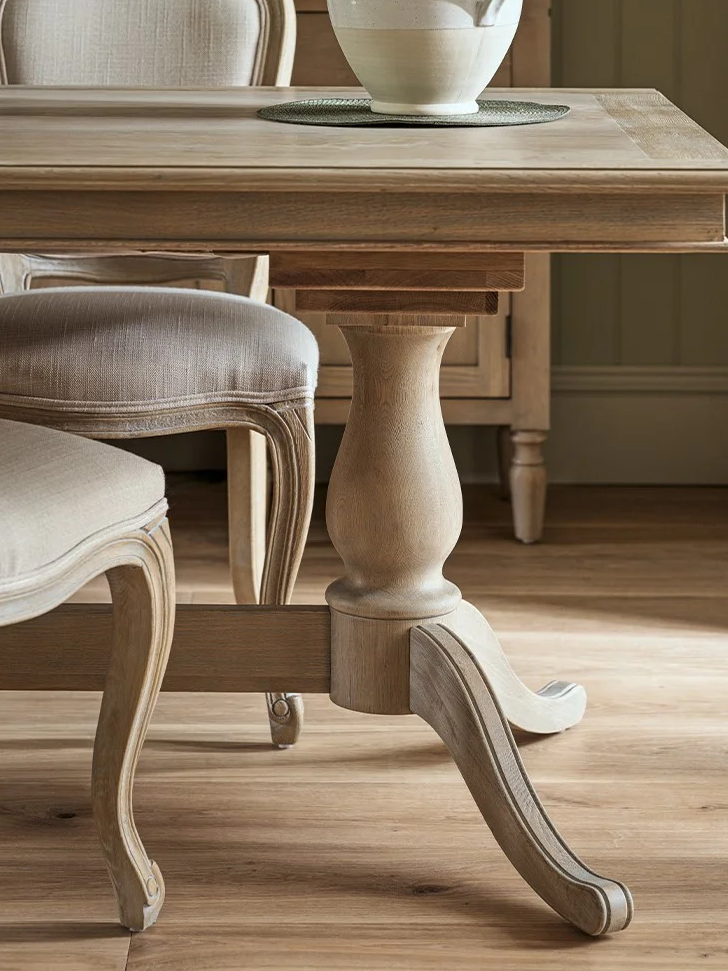 259Camille Limewash Oak
6-10 Seater Extending Dining Table
