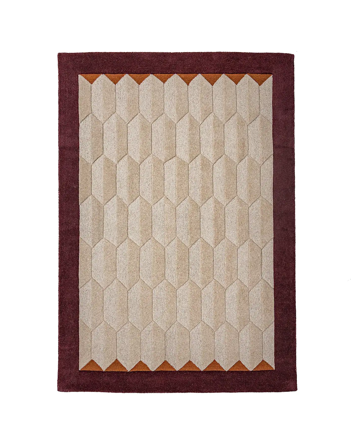 Dunelm Mara Chevron Rug