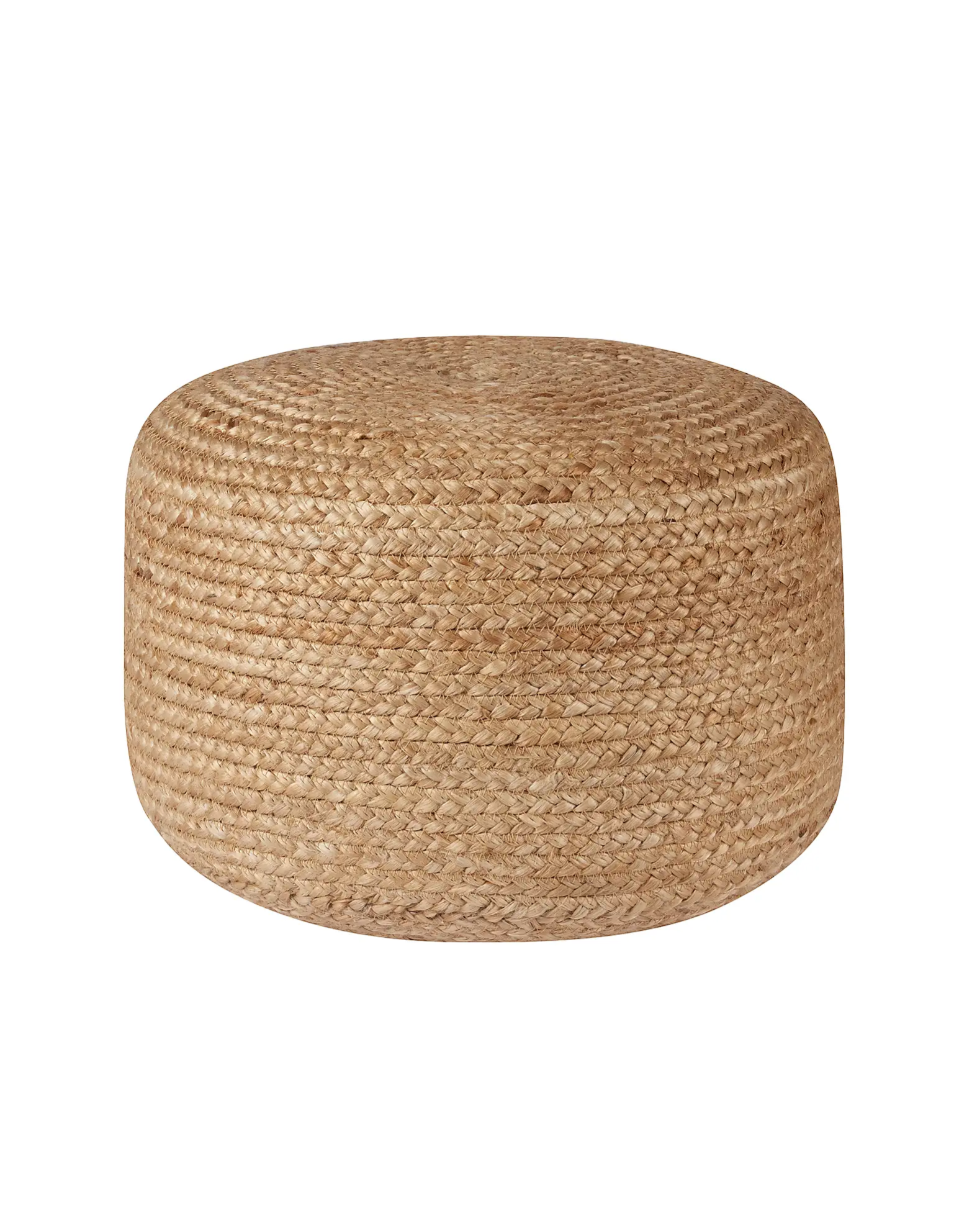 Dunelm Jute Natural Pouffe
