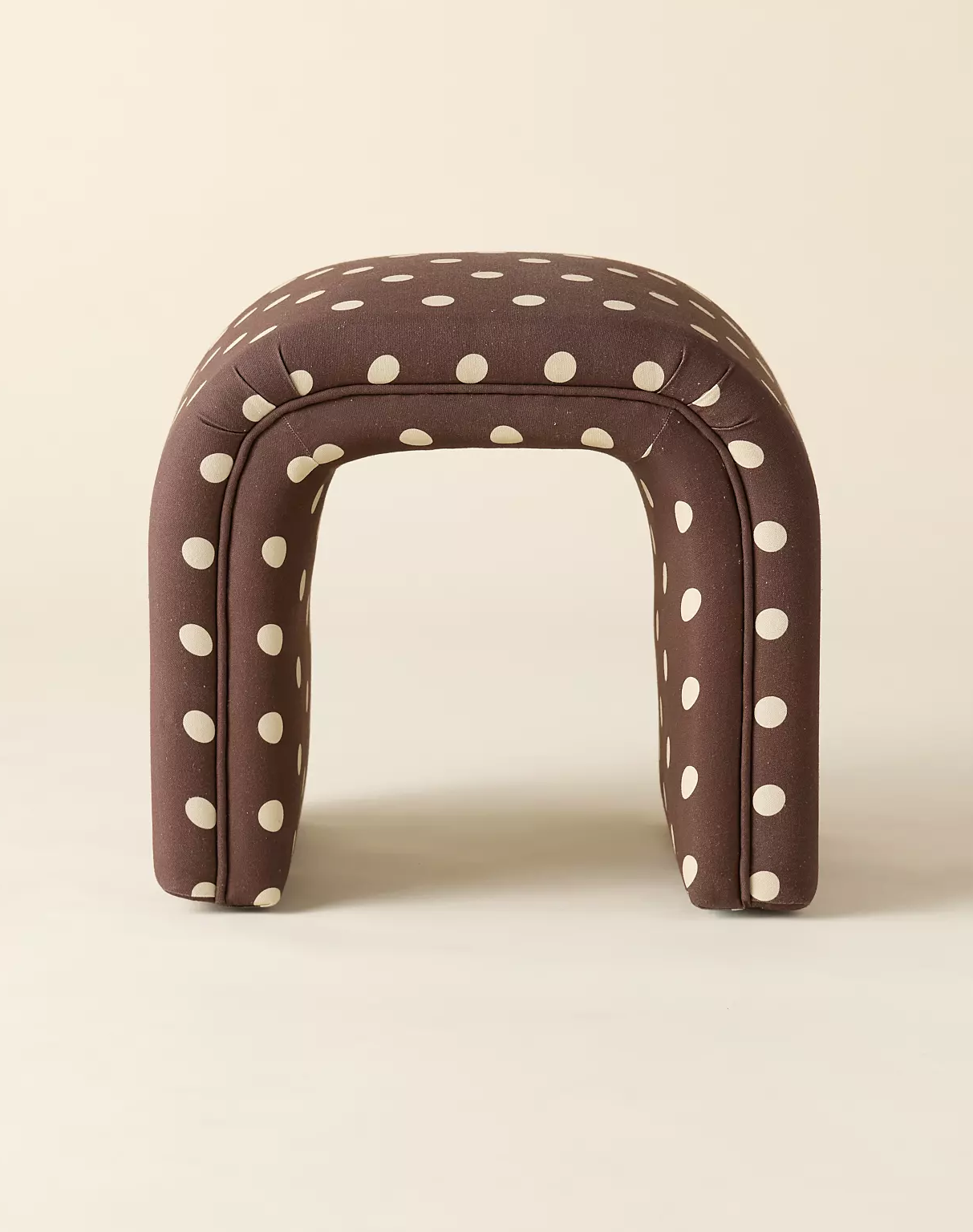 Jane Velvet Upholstered Stool