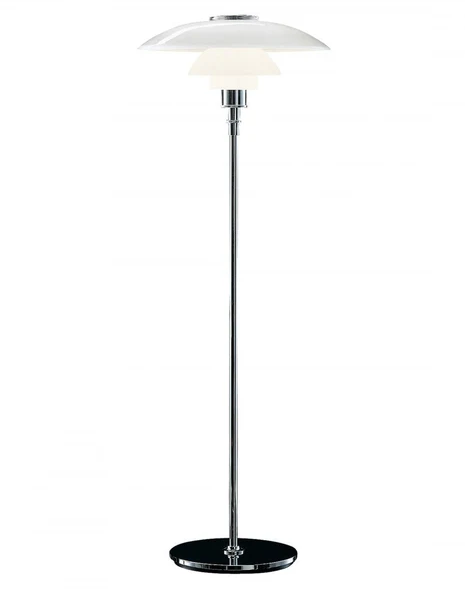 Louis Poulsen PH 3 1/2 - 2 1/2 Glass Floor Lamp