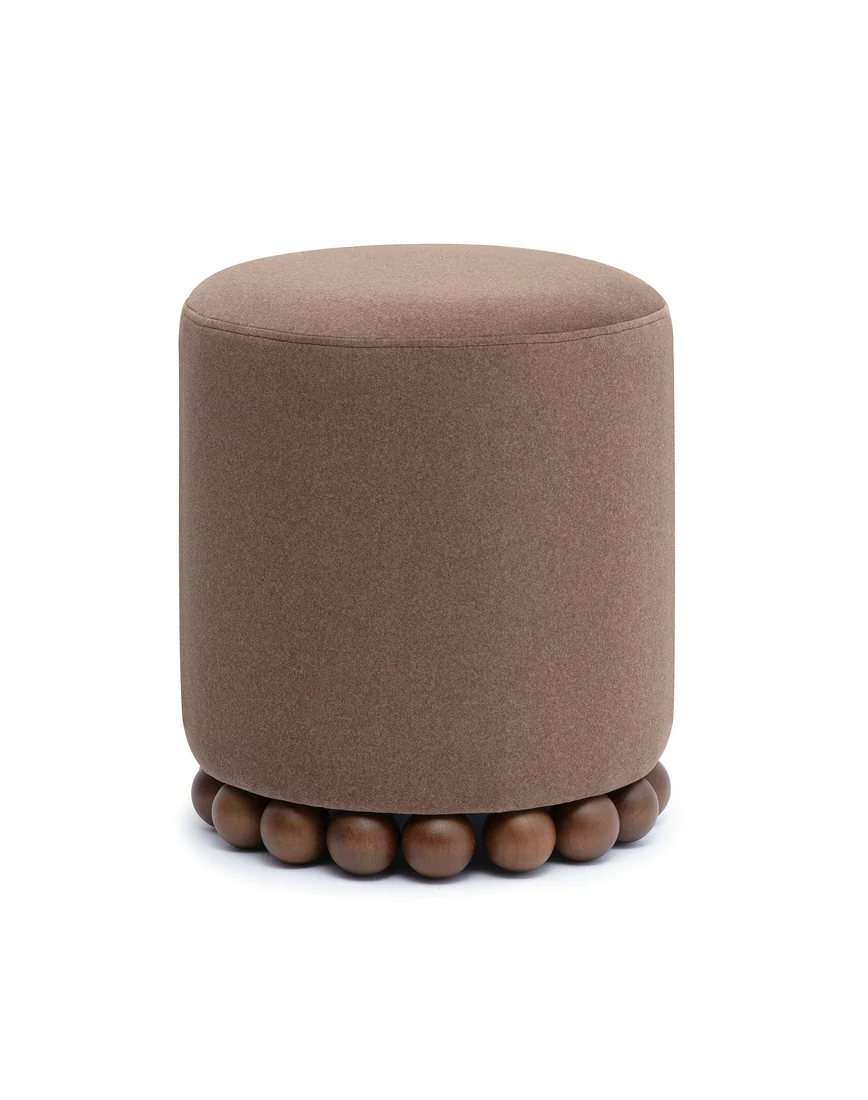 Tov Dex Performance Vegan Mohair Ottoman
