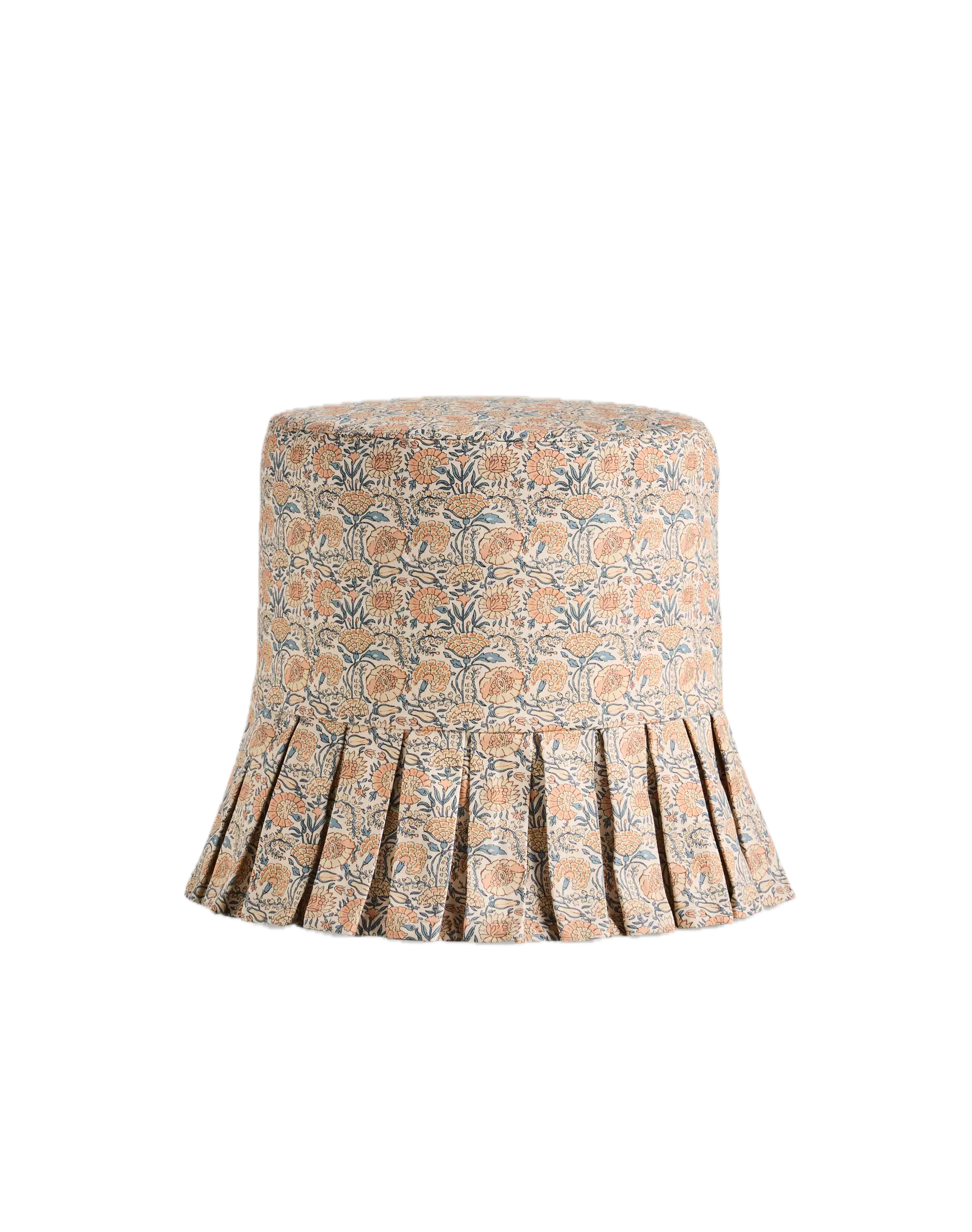 Anthropologie Layla Ruffle Ottoman