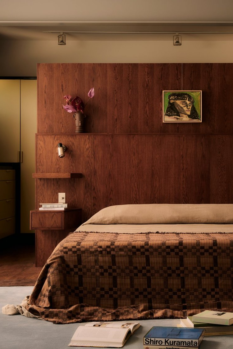 American Walnut bedroom