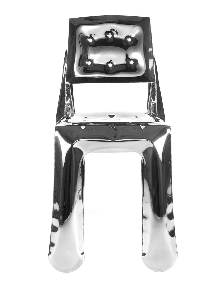 Chippensteel Chair Polished Inox Zieta 5