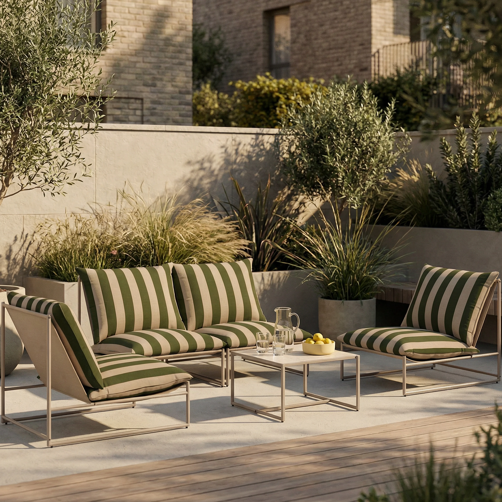 Cult Furniture Enzo Garden Bistro Lounge Set