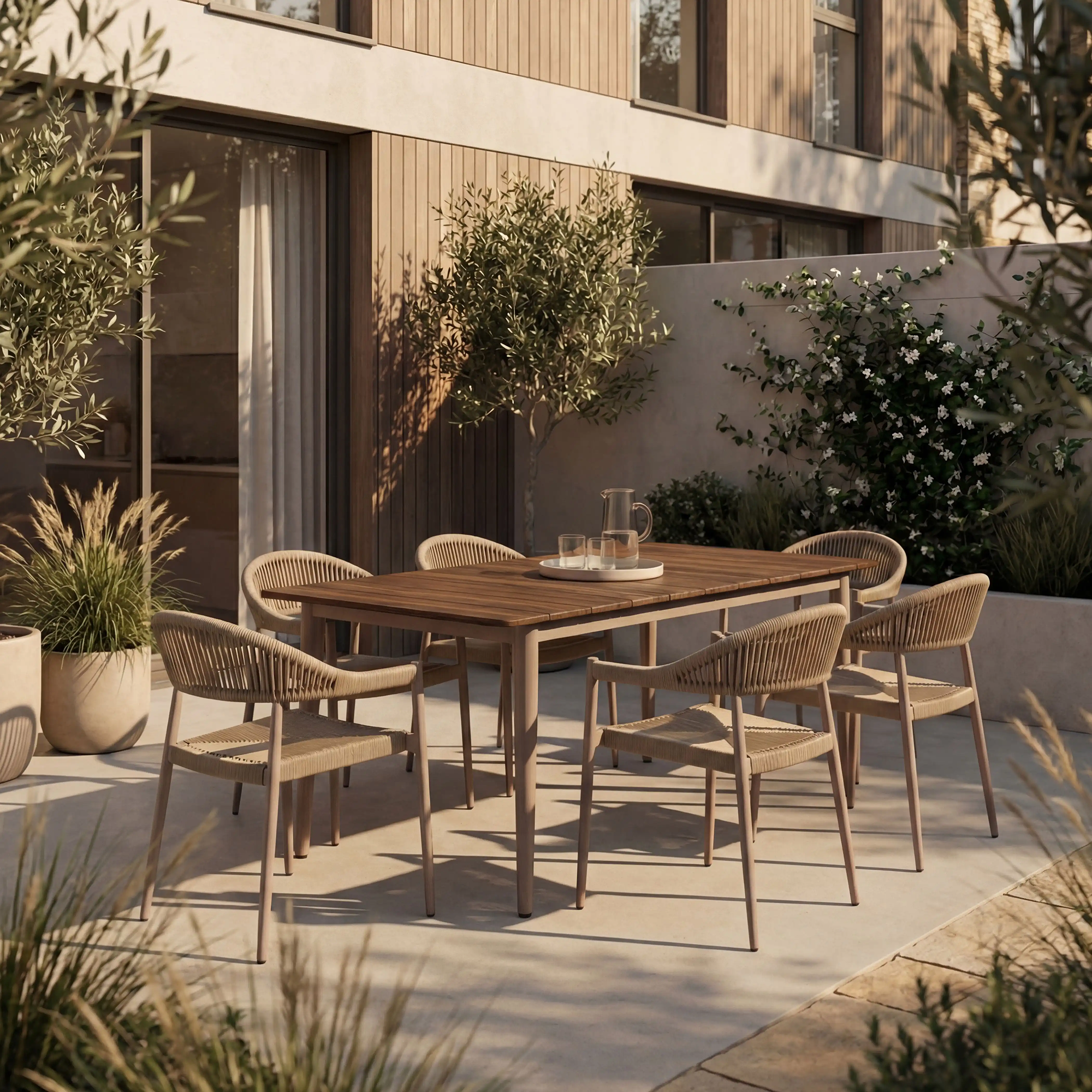 Cult Furniture Lorenzo 6 Seat Garden Dining Set