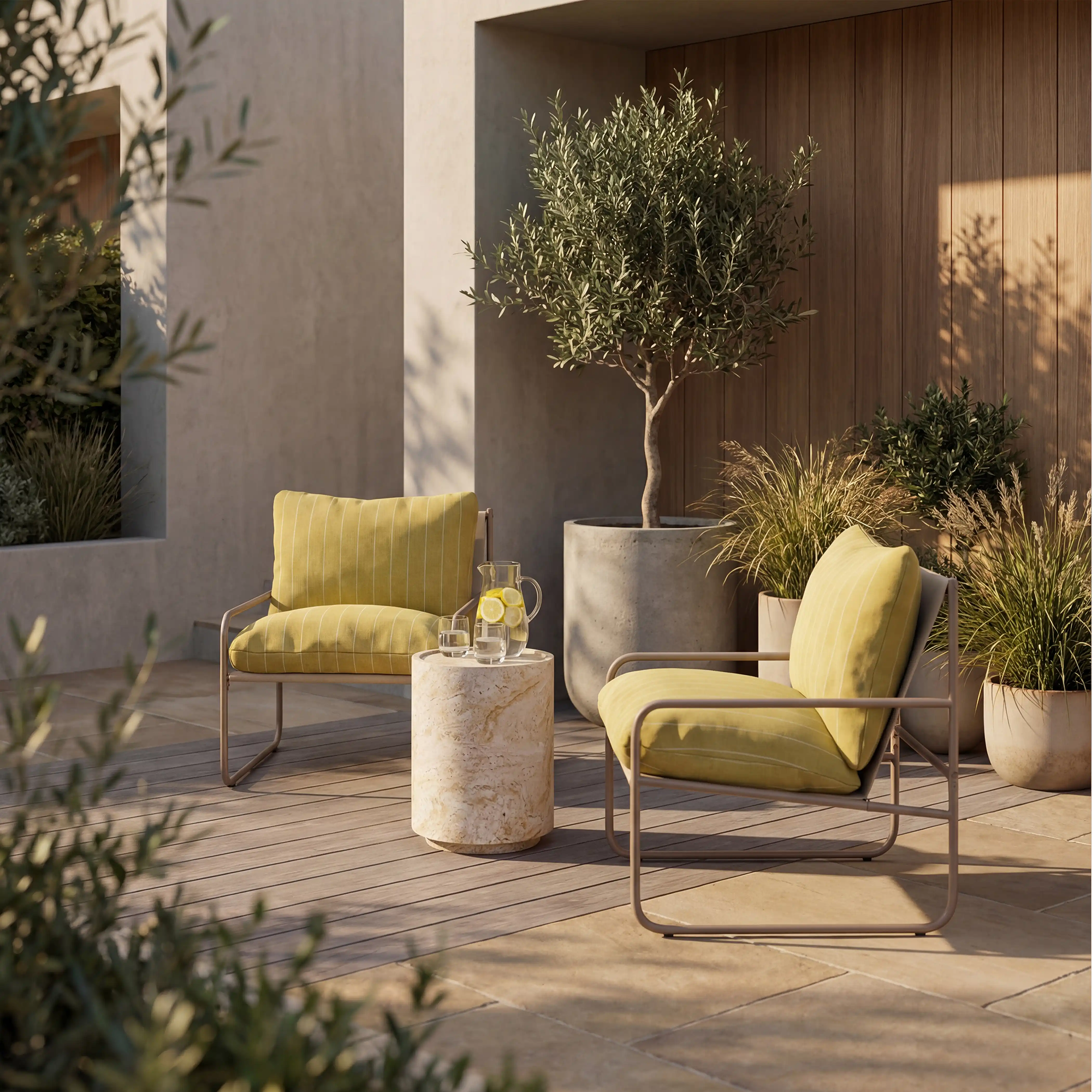 Cult Furniture Harris Garden Armchair Set