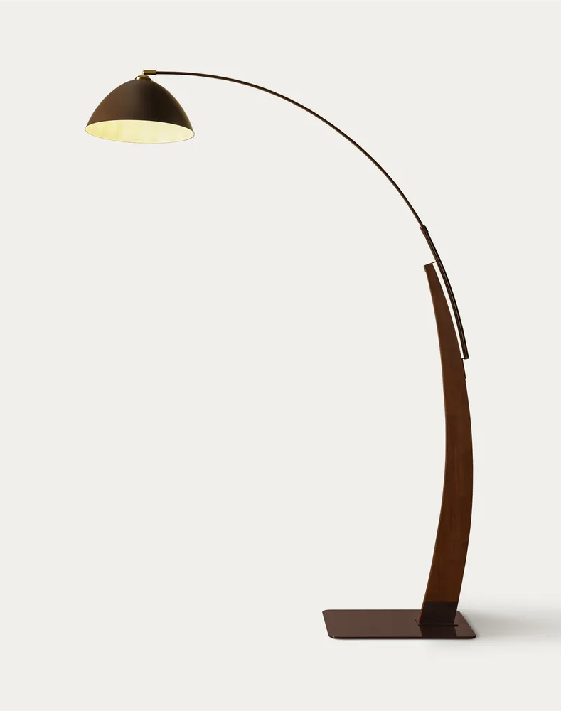 Hernest Skog Arc Floor Lamp
