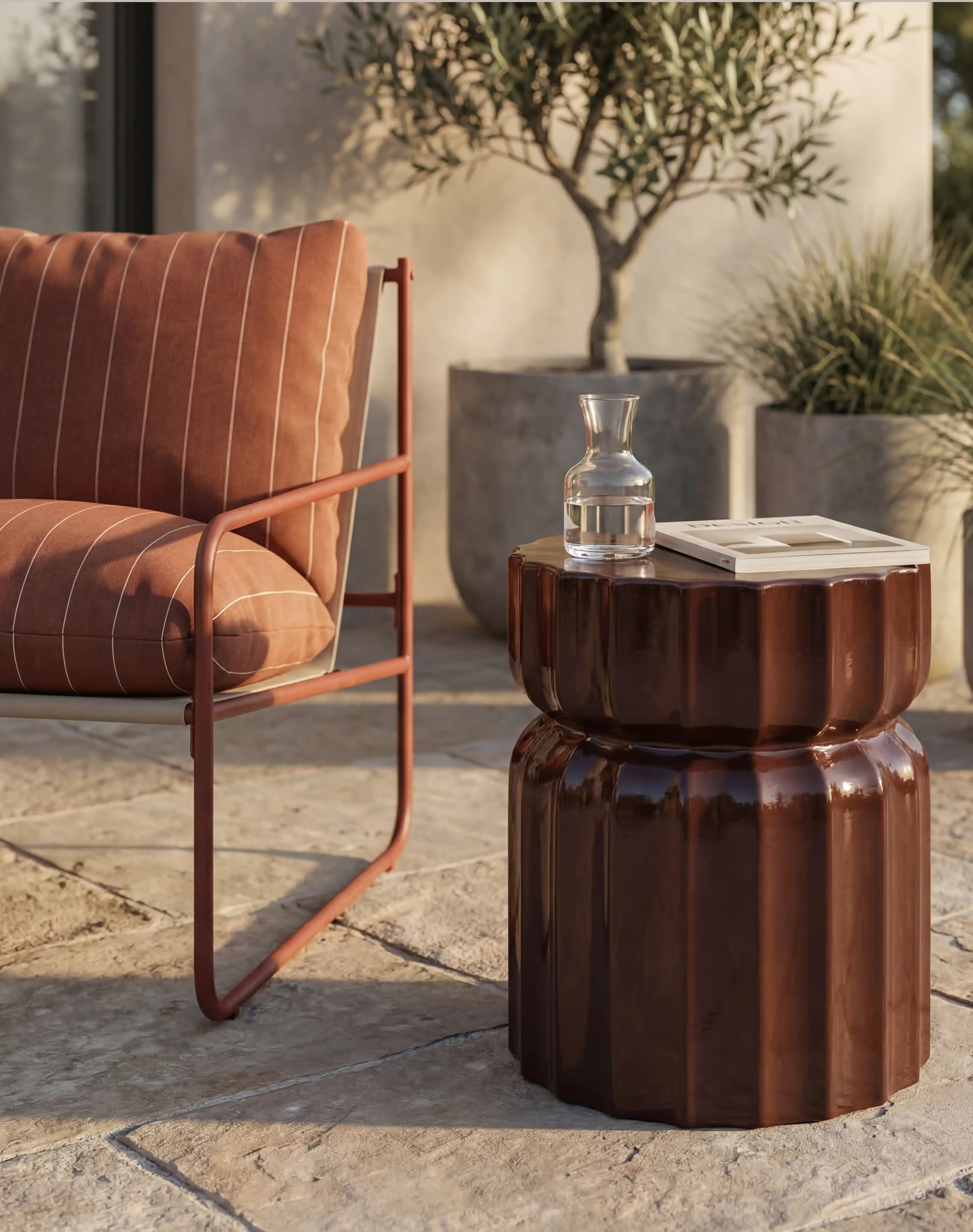 Cult Furniture Amara Round Side Table