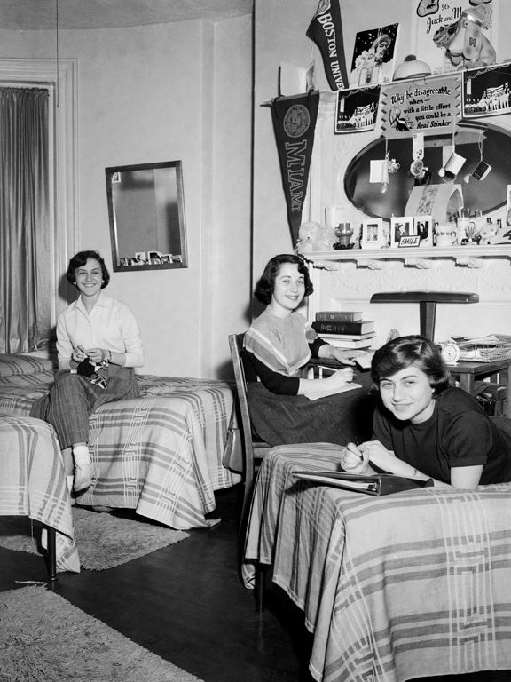 Dorm Room 1950s