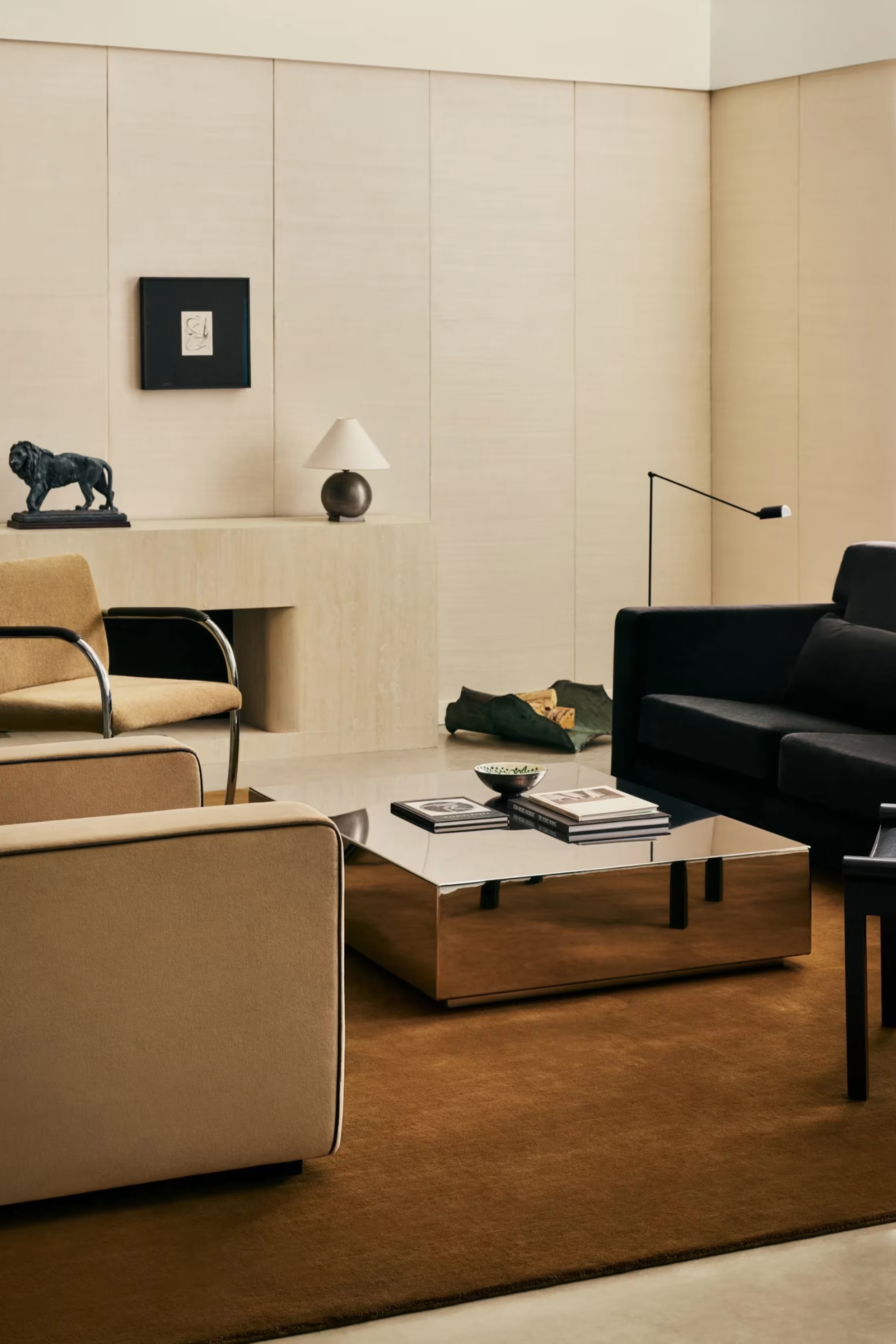 Quiet luxury room nordic knots