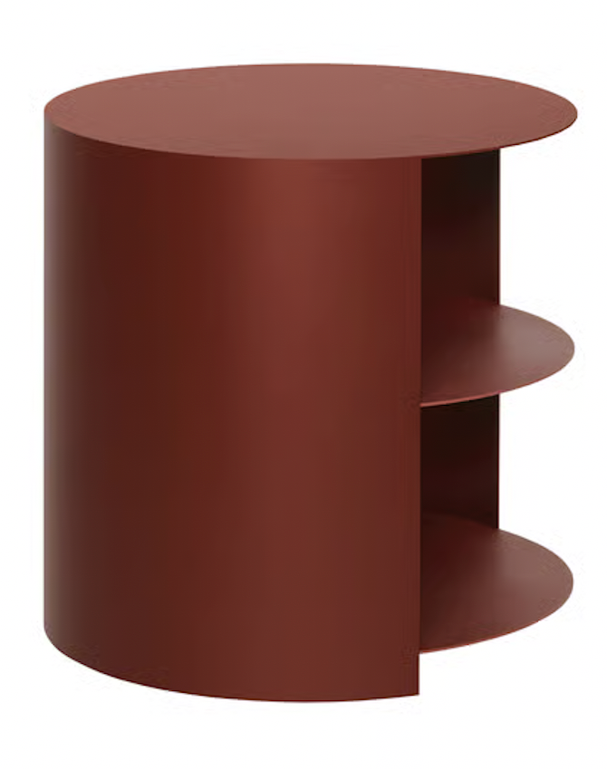 Hide side table Ø38x41 cm