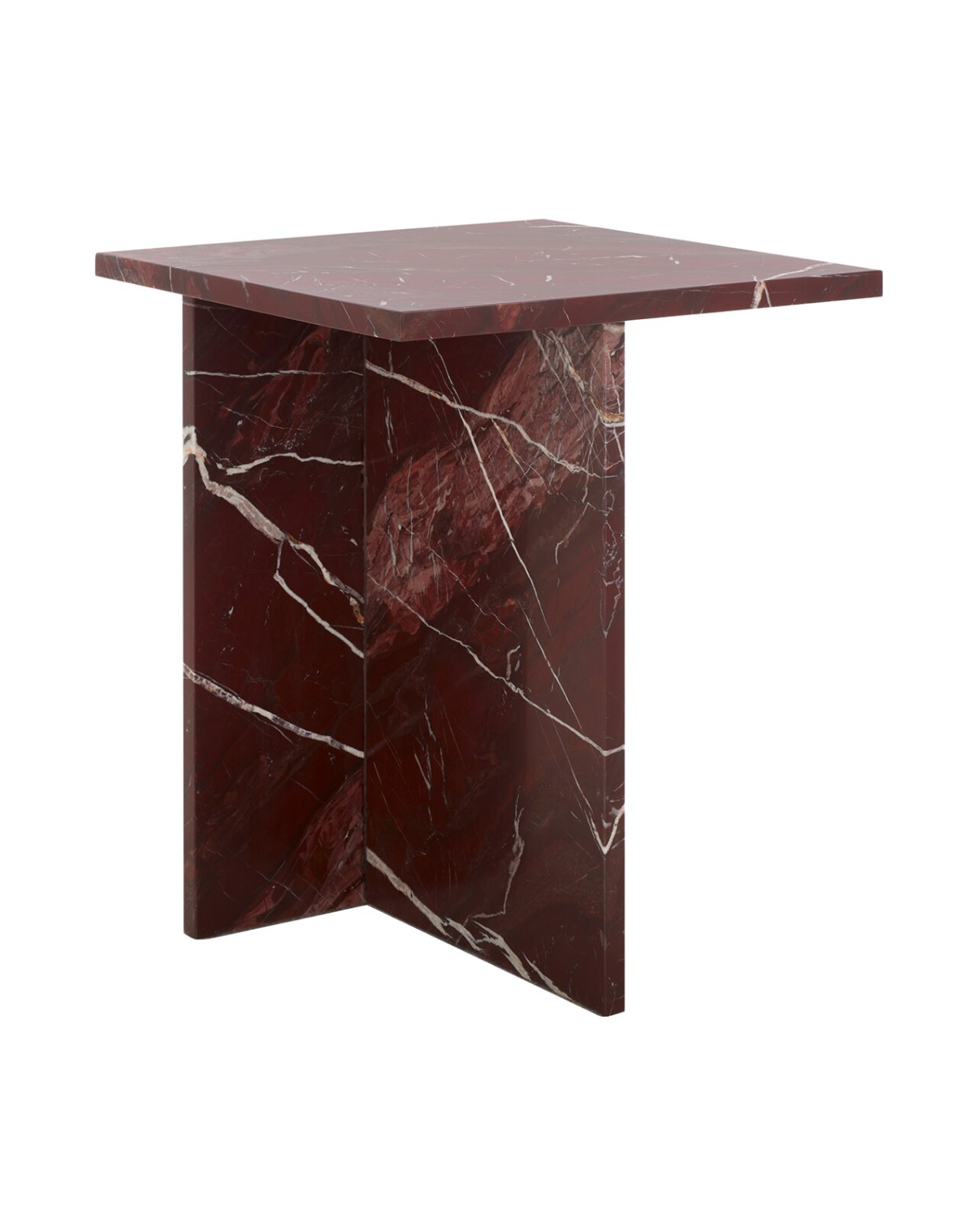 Safavieh Couture Adriano 2-Leg Marble Accent Table
