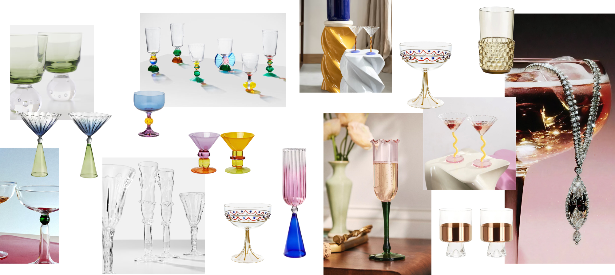 Iconic Glassware. Darlings, Cheers! post image