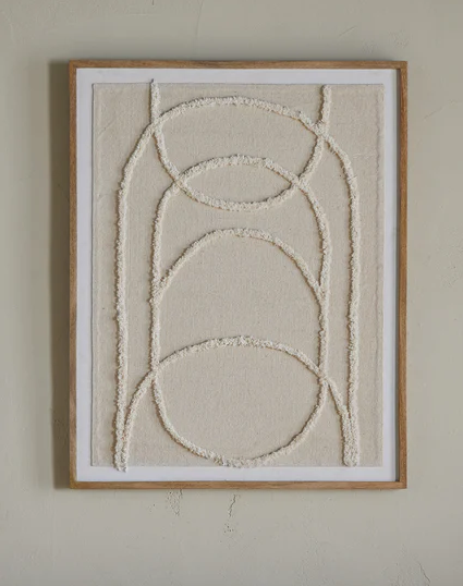 NP58695 NP58740 Mauri Frayed Wall Art nkuku 2