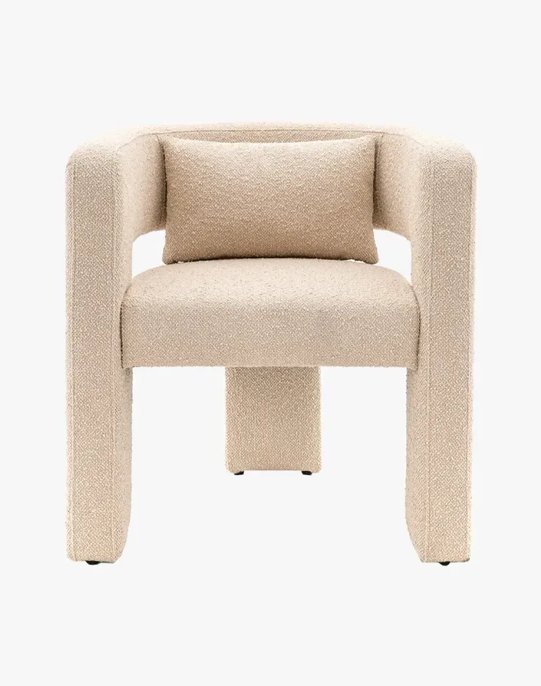 Spara Vegan Shearling Accent Chair