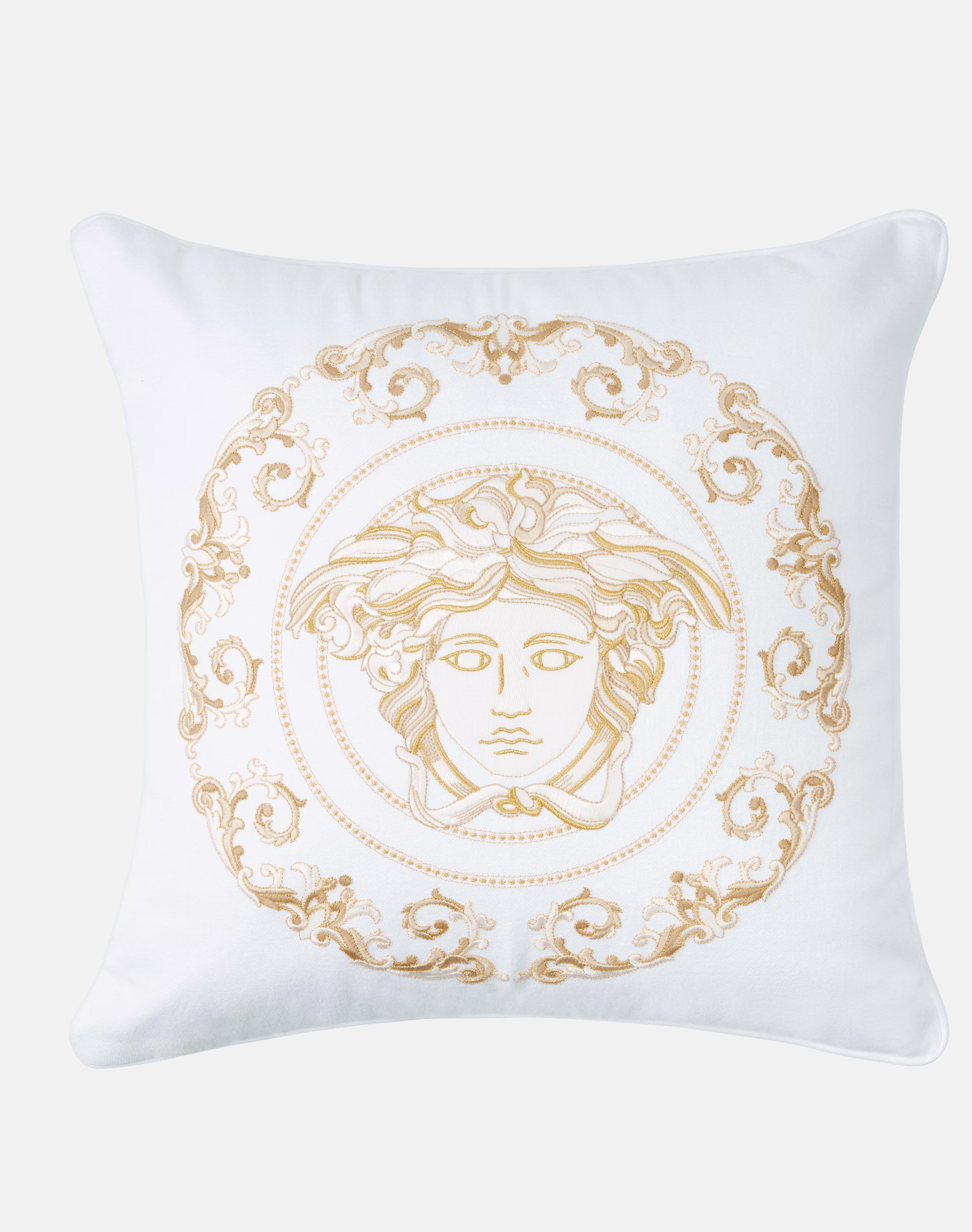 Versace Home
Medusa Gala embroidered cushion