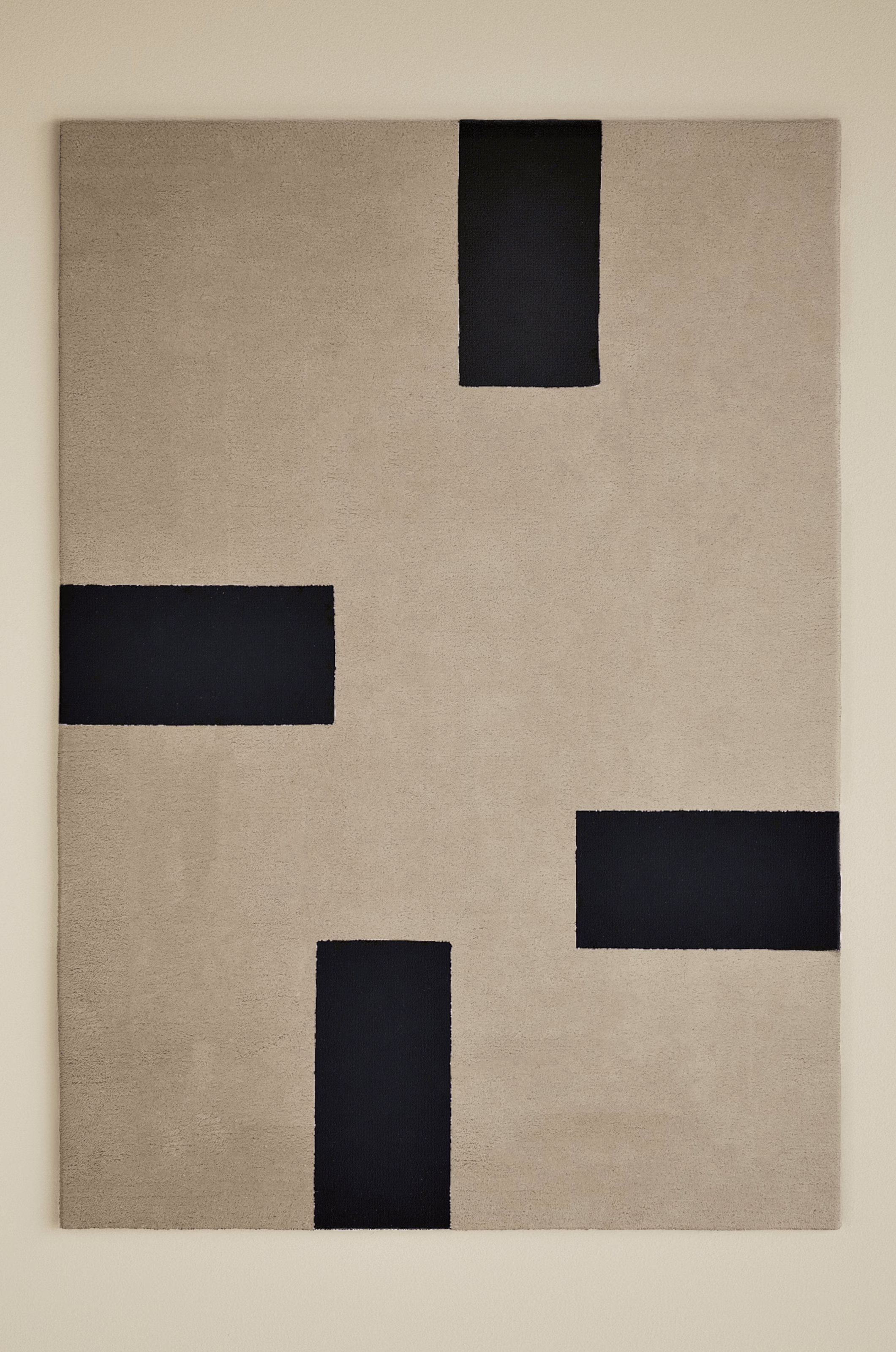 Pure Wool Dash Geometric Rug
