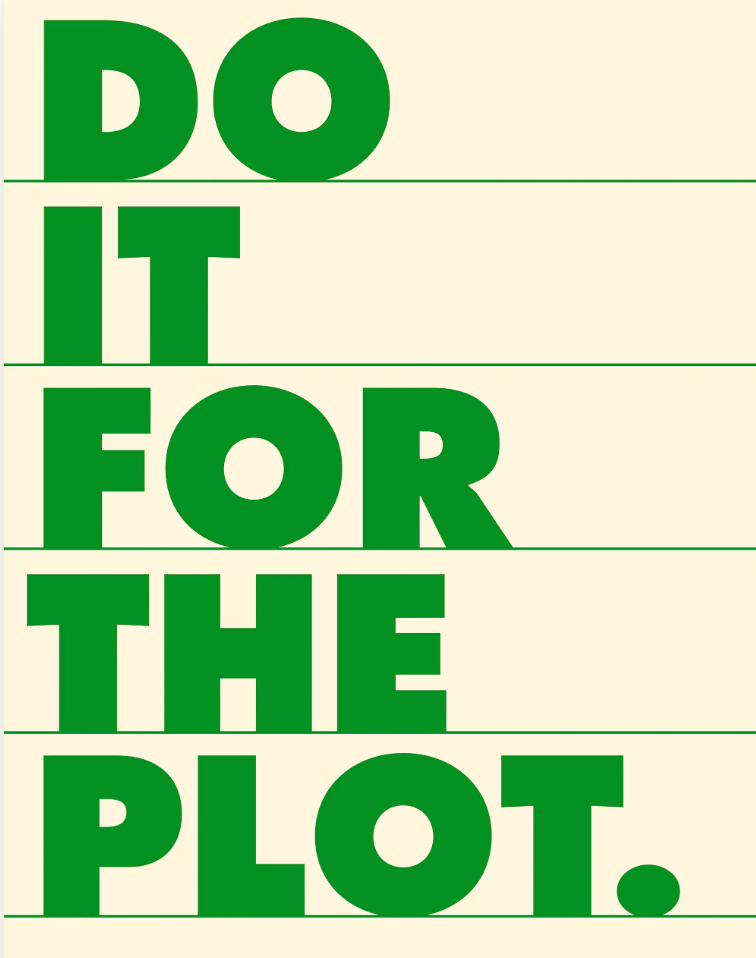 Desenio - For the Plot Print