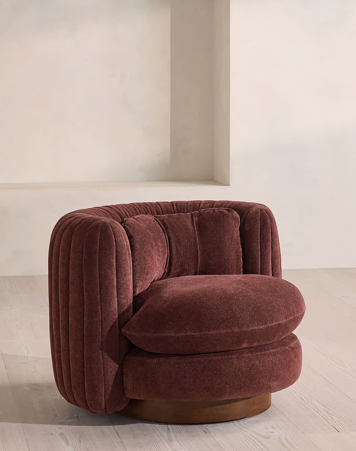 Vivienne Armchair, Linen Chenille