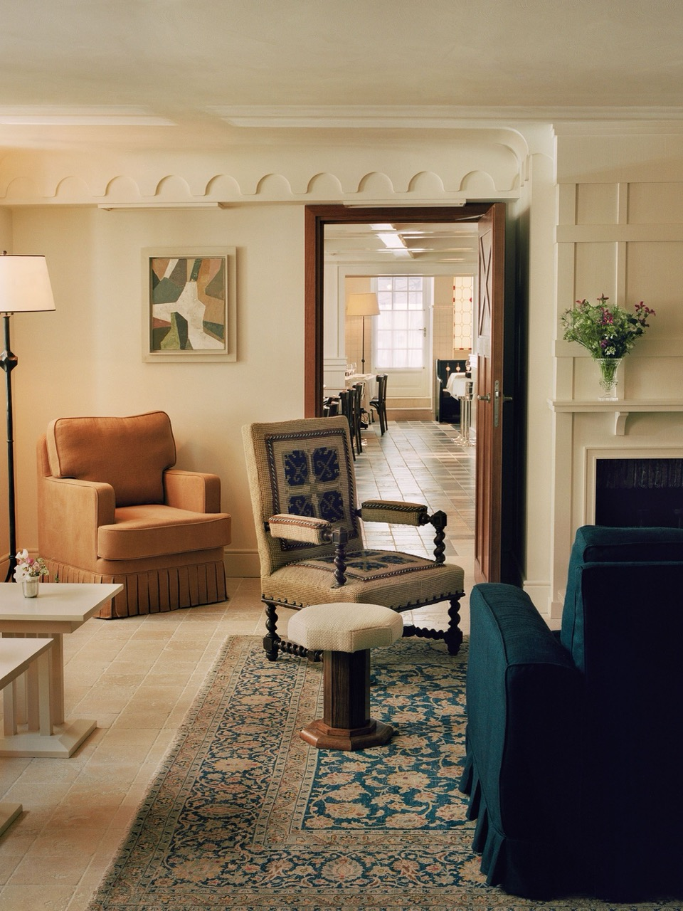 Parisian hotel room