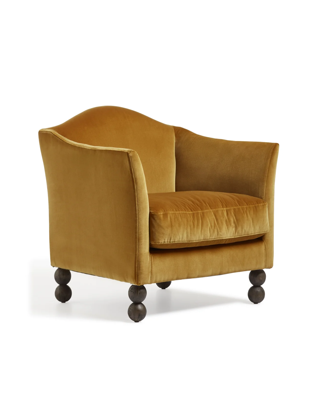 Andrea Velvet Armchair