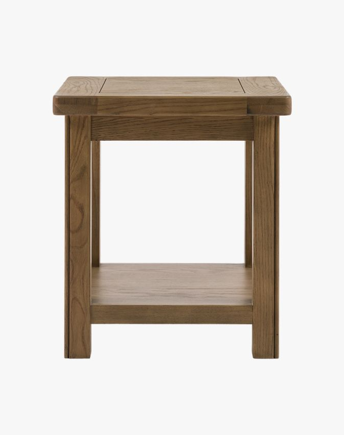 grain side table peach and parrow