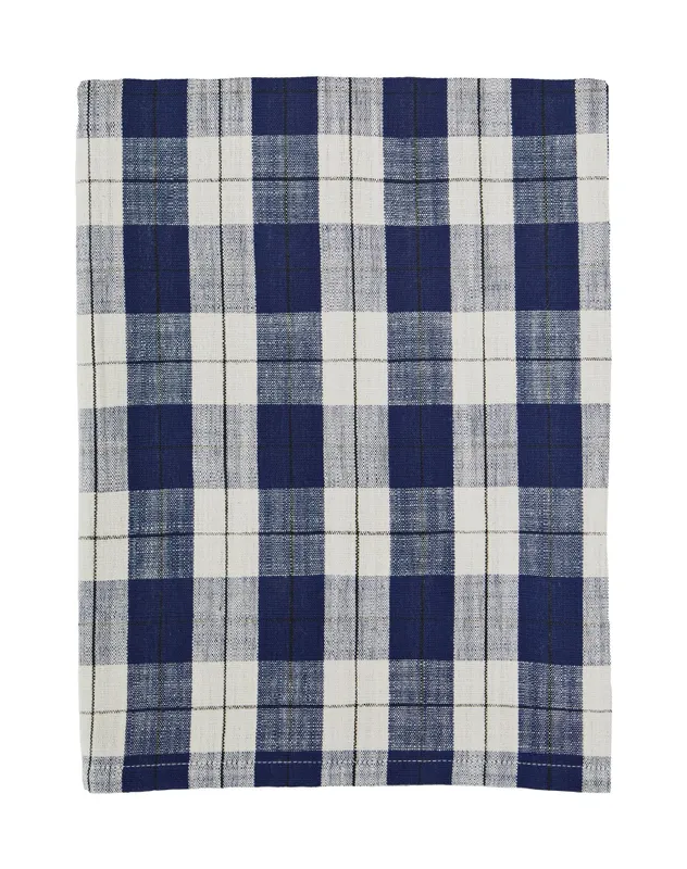 Cotton Check Tablecloth