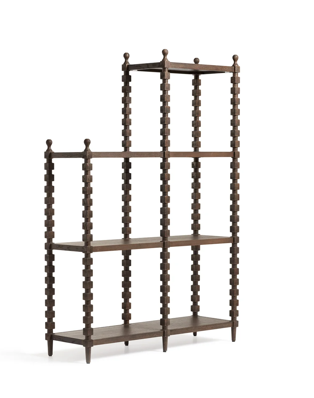 huxley bookshelves espresso