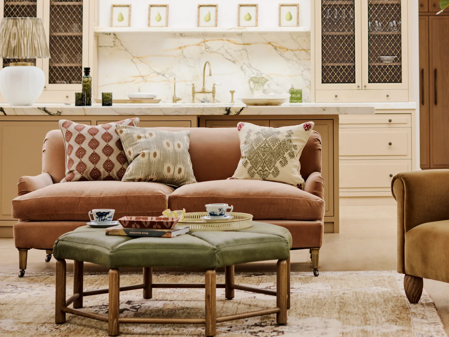 Oka kallos cushion cover sage a22391 1 11 1488 37 02