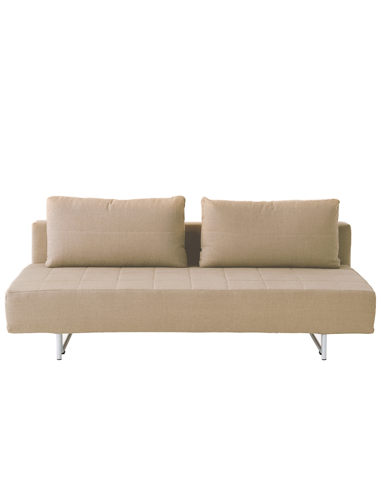 muji two seater sofa