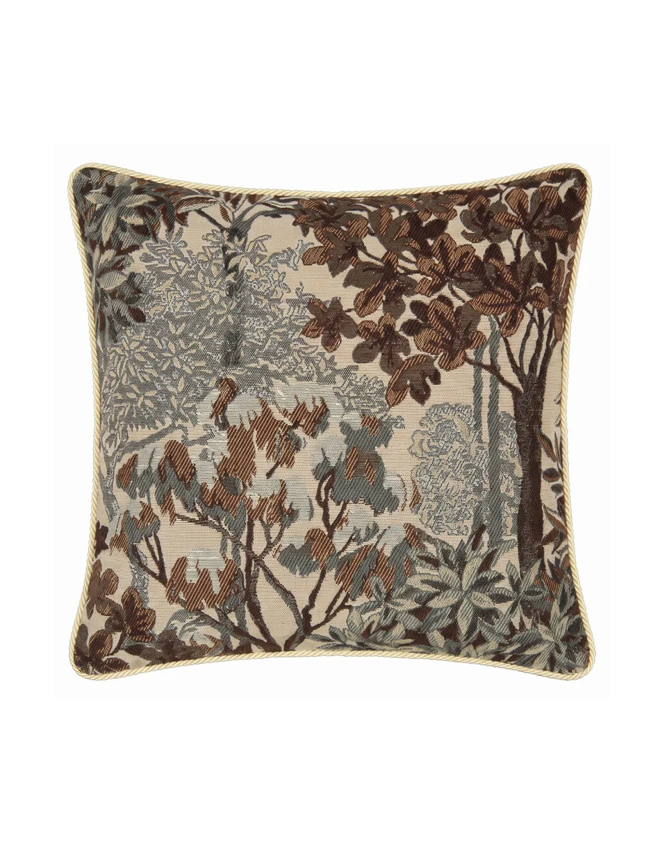 Tetbury Russet Throw Pillow