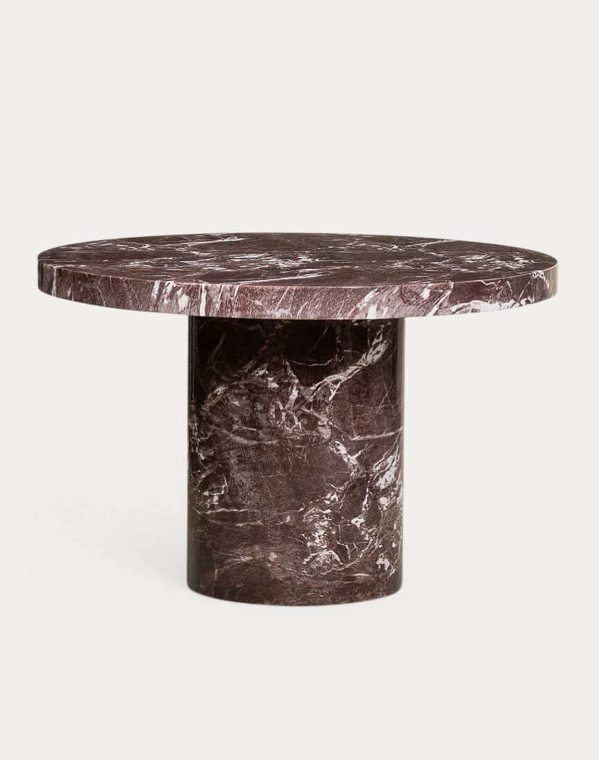 round concrete dining table o120 cm mathis