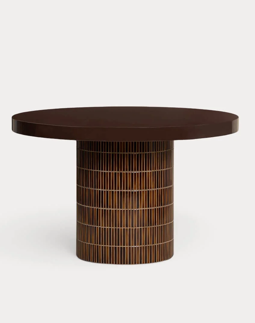 Round Cement Dining Table (Ø120 cm) Banus