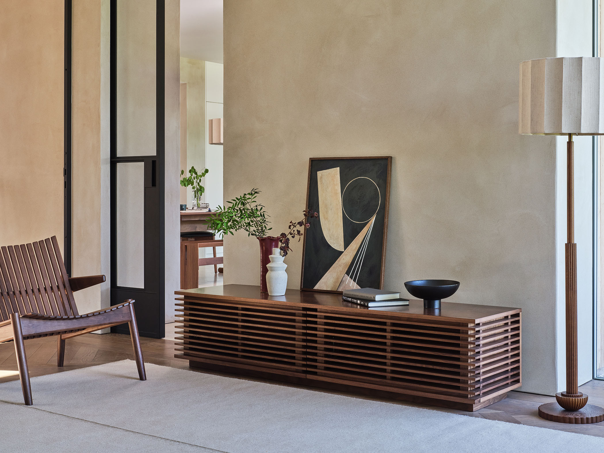 Heal's Walnut Living Room