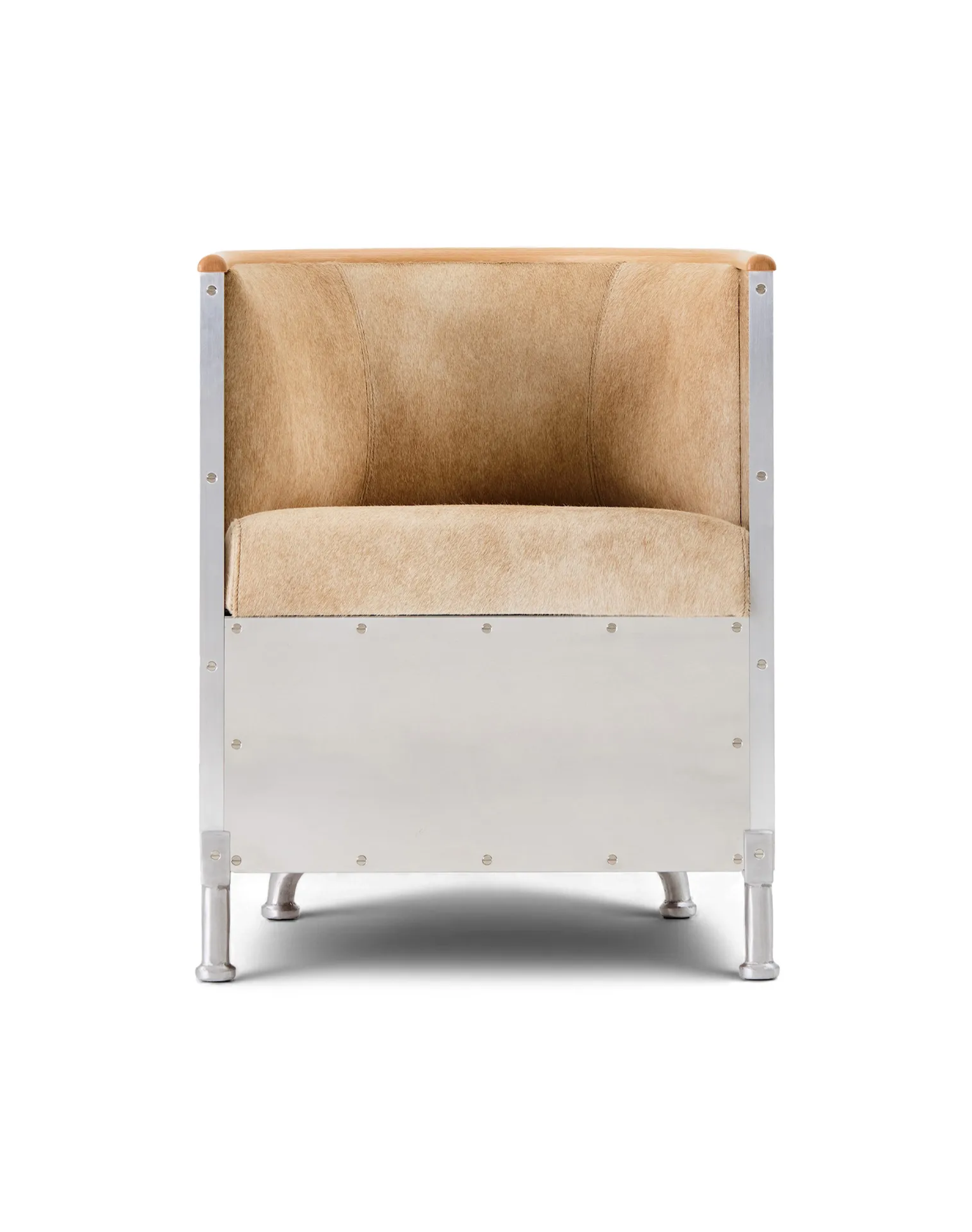 Aluminum armchair Källemo