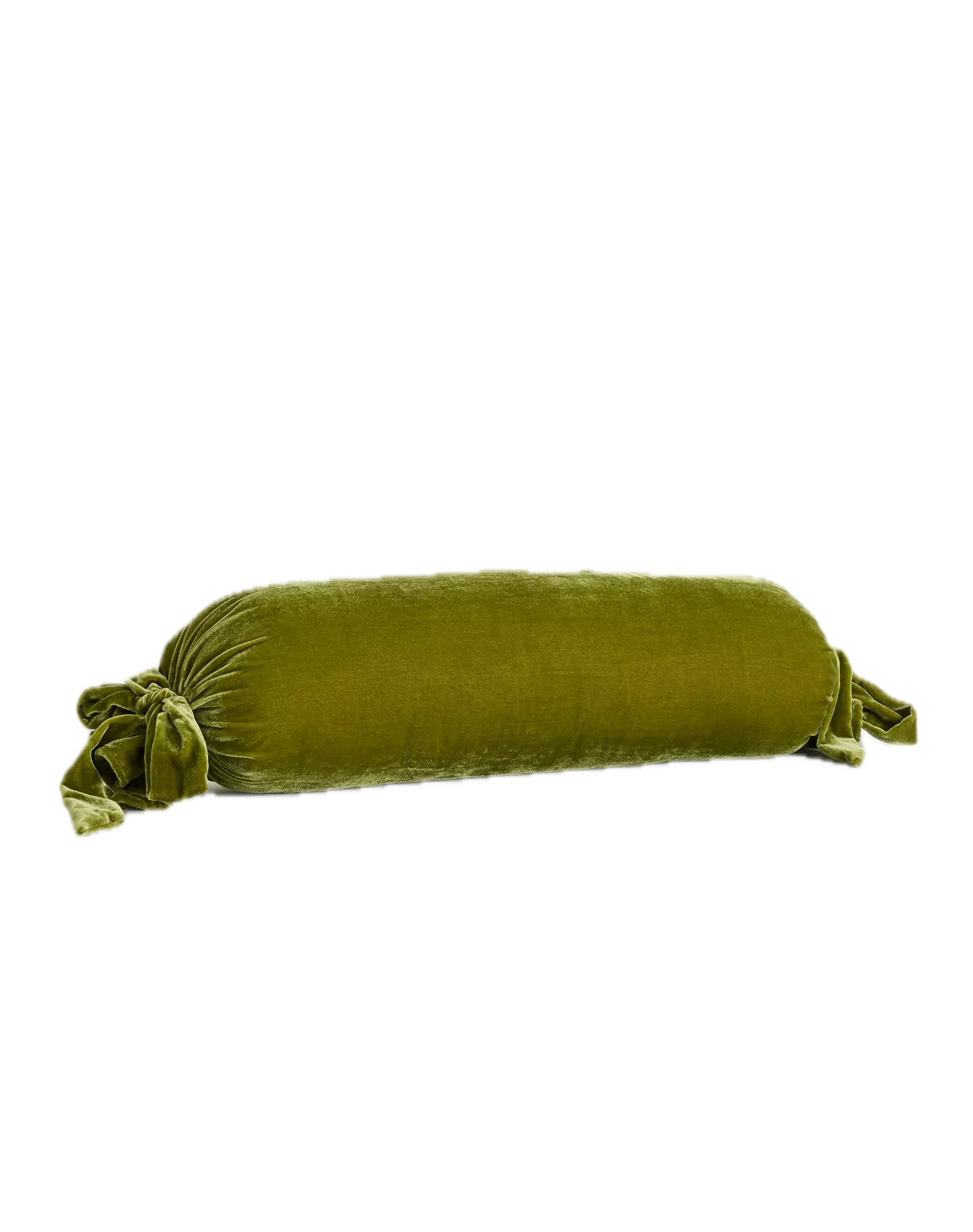 Anthropologie Tie Bolster Pillow