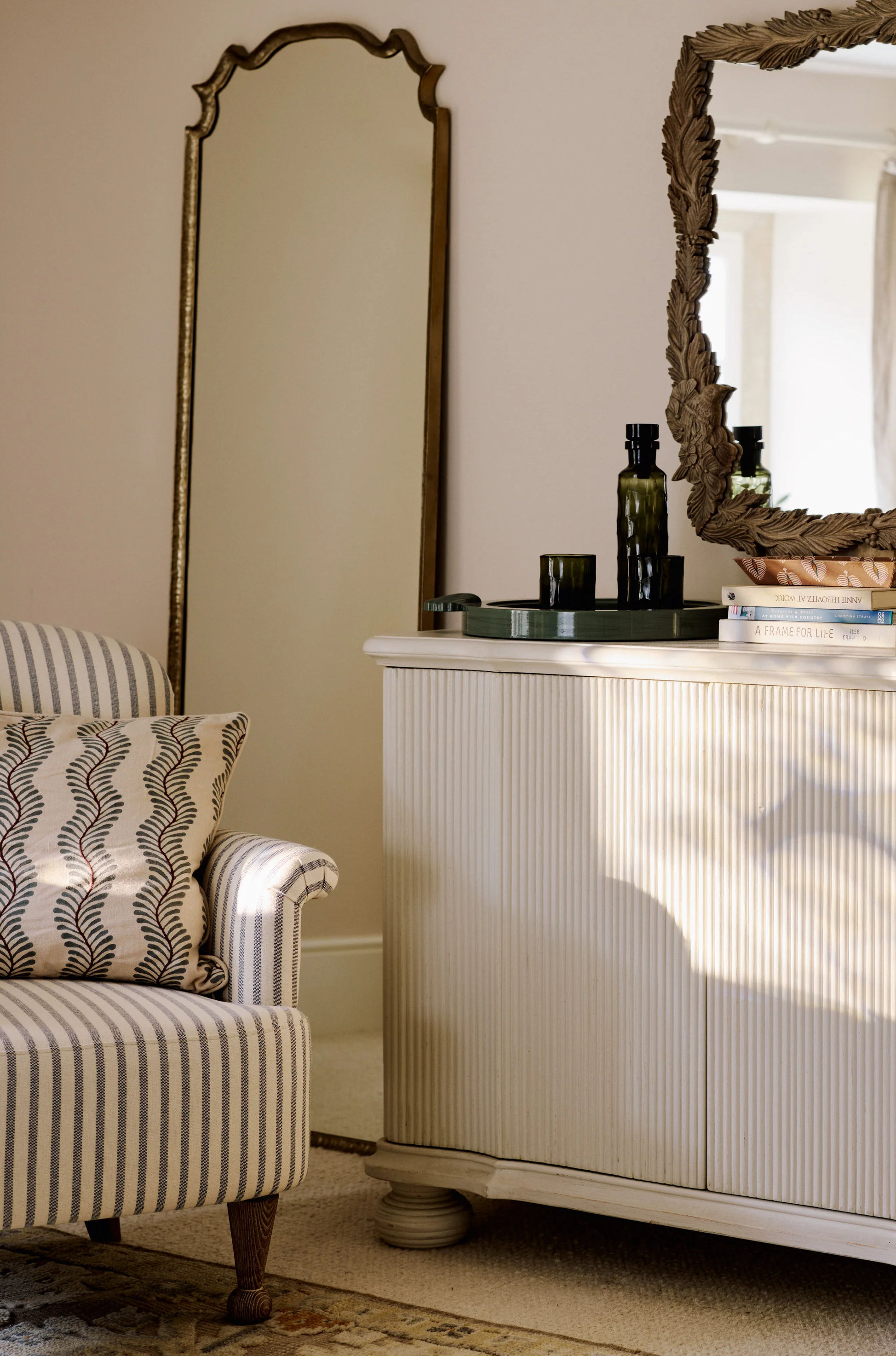 Oka woodchester vine cushion cover dark seafoam a22395 1 11 1704 37 02